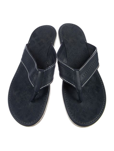 louis vuitton flip flops price|Louis Vuitton monogram flip flops.